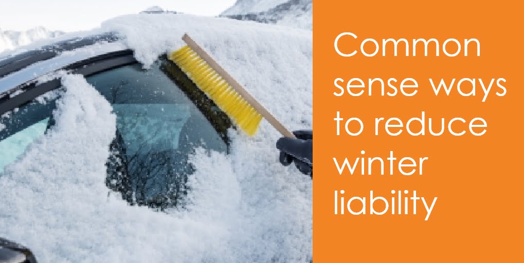 Common sense ways to reduce winter liability